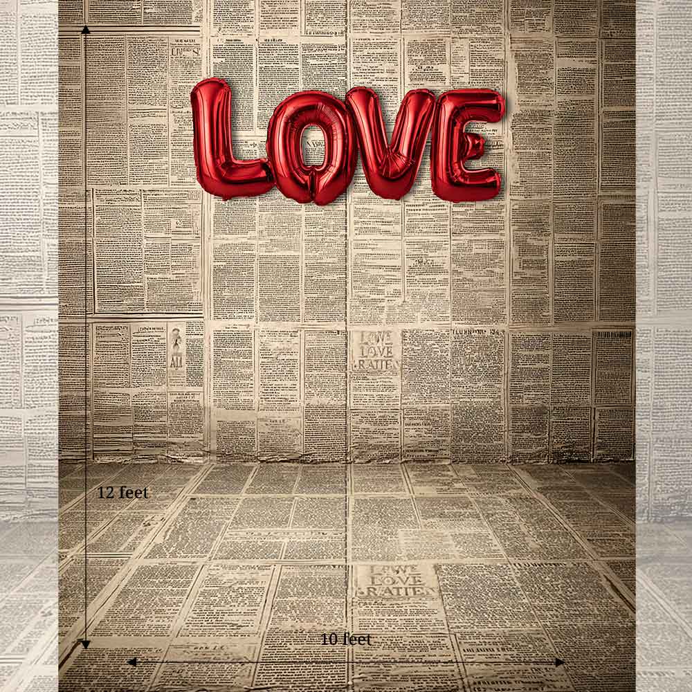 Romance Newspaper : Maternity Backdrops