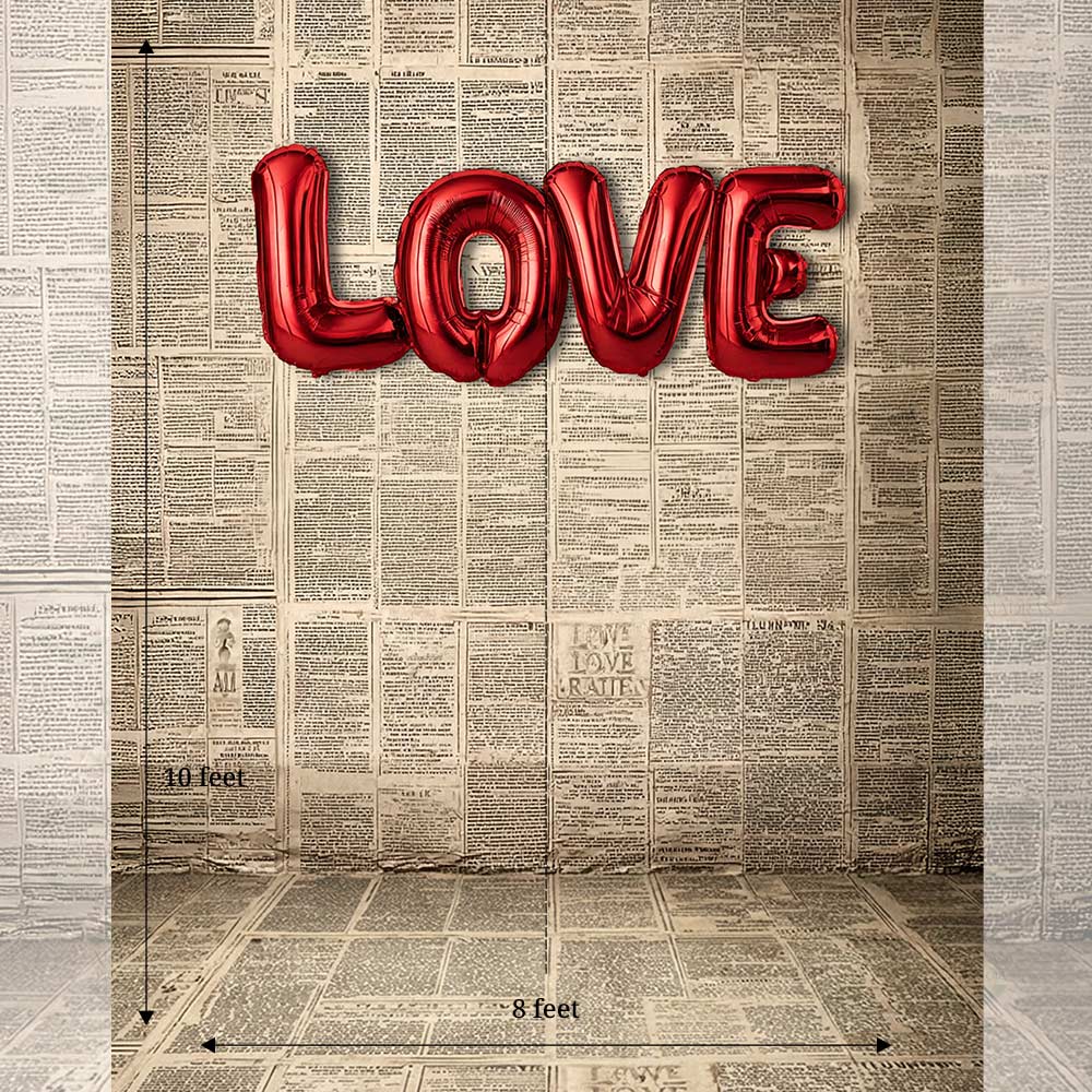 Romance Newspaper : Maternity Backdrops