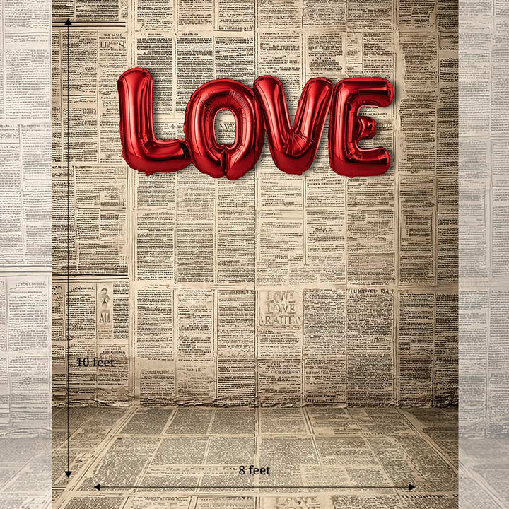 Romance Newspaper : Maternity Backdrops