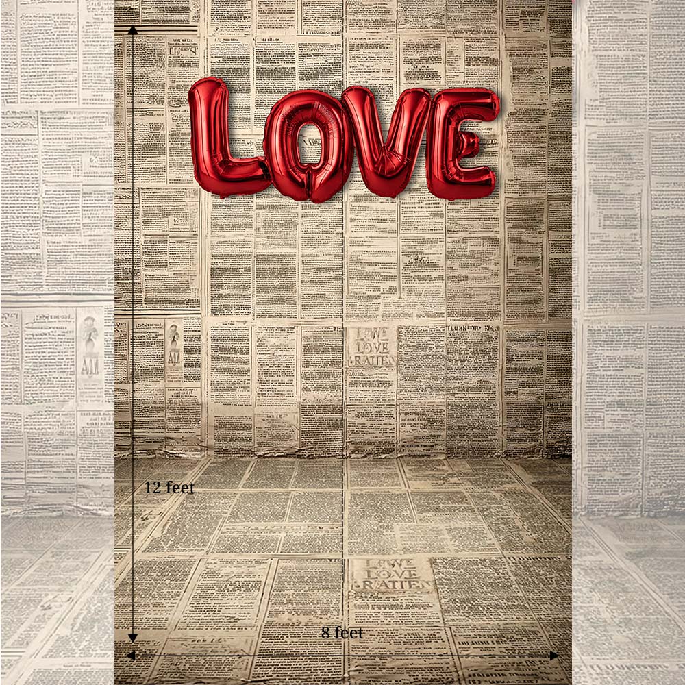 Romance Newspaper : Maternity Backdrops