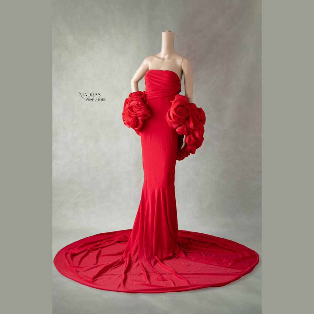 Rose Bloom Gown : Maternity Outfits