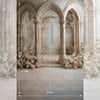 Rose Corridor - 8 by 12 feet - Backdrop - BLR-0374