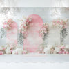Rosy Hugs - Printed Backdrop - Fabric - 5 by 6 feet