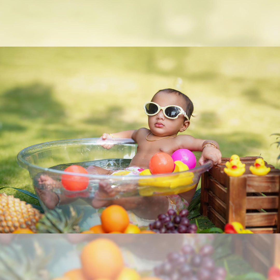 Round Tub For Mini Session : Baby Props