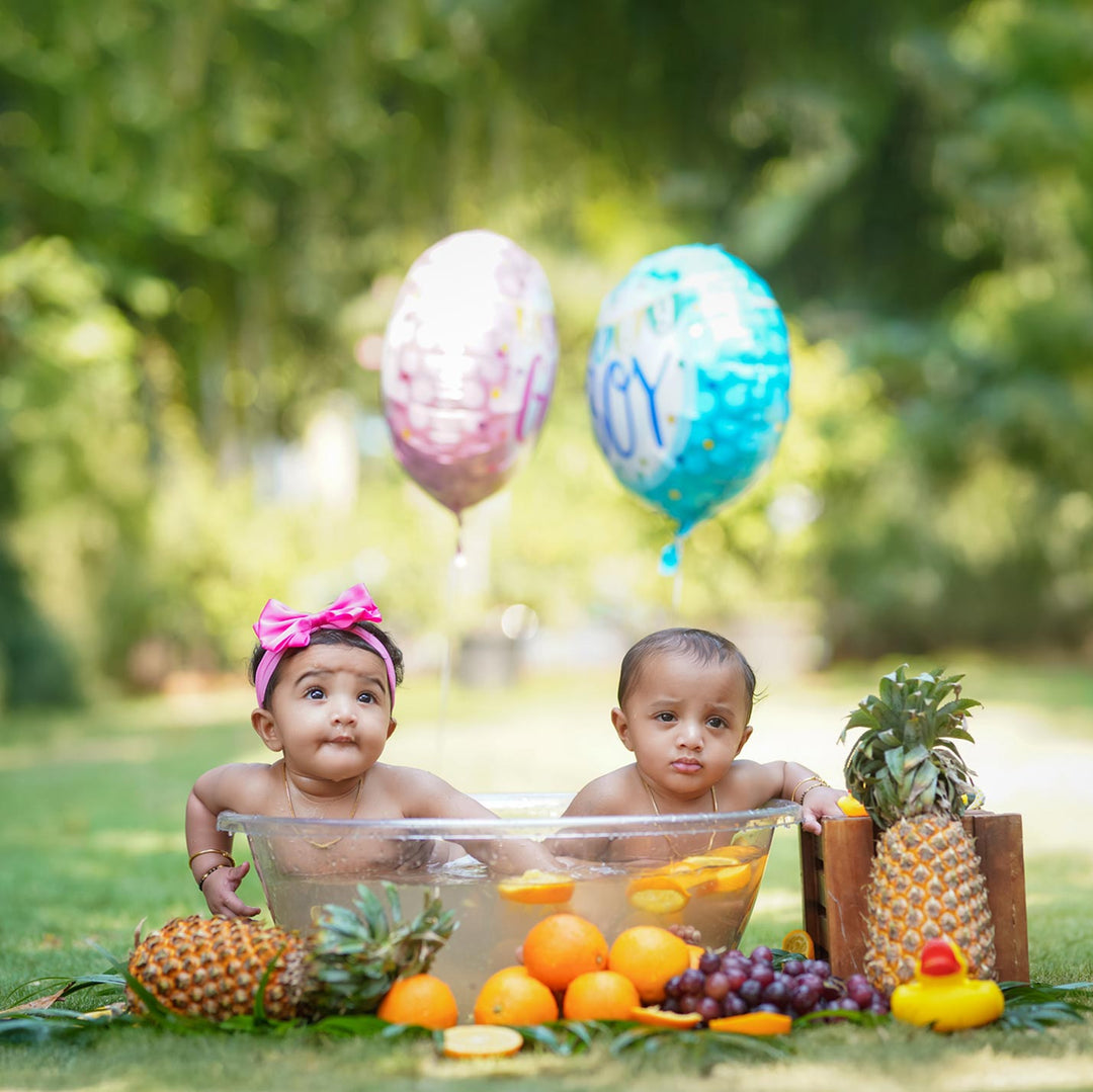 Round Tub For Mini Session : Baby Props