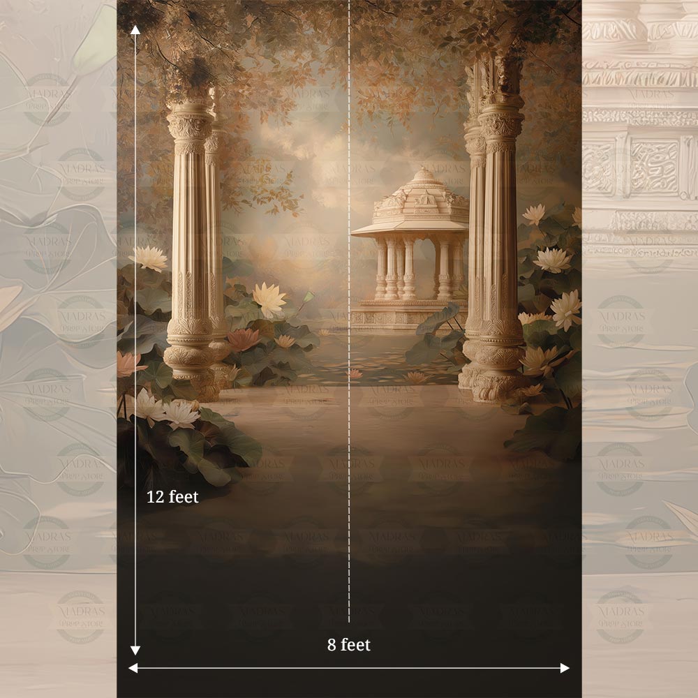 Royal Lotus Haven: Maternity Backdrops