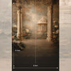Royal Lotus Haven - Printed Backdrop - Fabric - 8 by 12 Feet