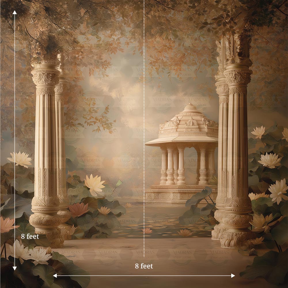 Royal Lotus Haven: Maternity Backdrops