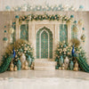 Royal Teal Decor - Baby Printed Backdrops