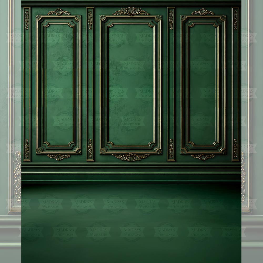 Royal Teal Wall : Maternity Backdrops