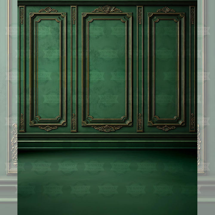 Royal Teal Wall : Maternity Backdrops