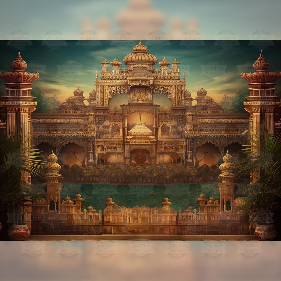 Royal Throne - Printed Backdrop 