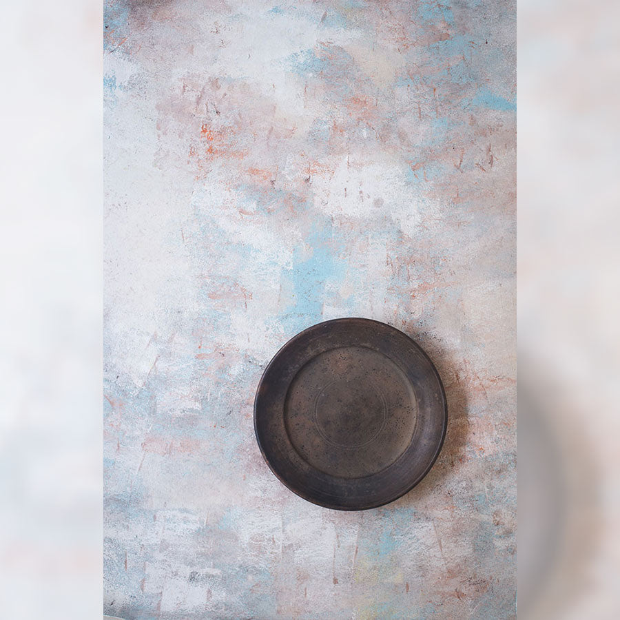 Rusted White Marble - Painted Food Backdrops