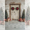 Rustic Wreath Door - Maternity Backdrops