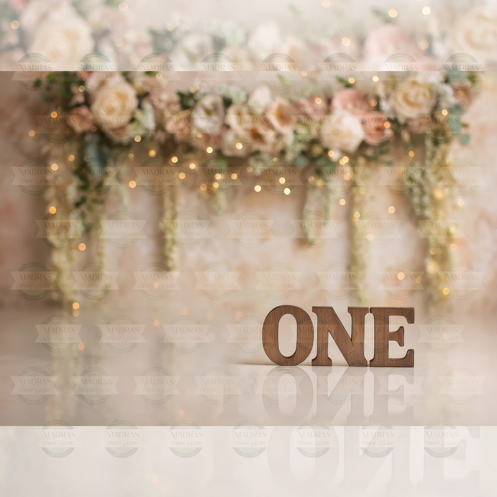 Rustic Bloom One : Baby Backdrops