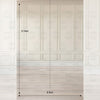 Rustic Wall In White  - 8 by 12 feet - Backdrop - BLR-0080