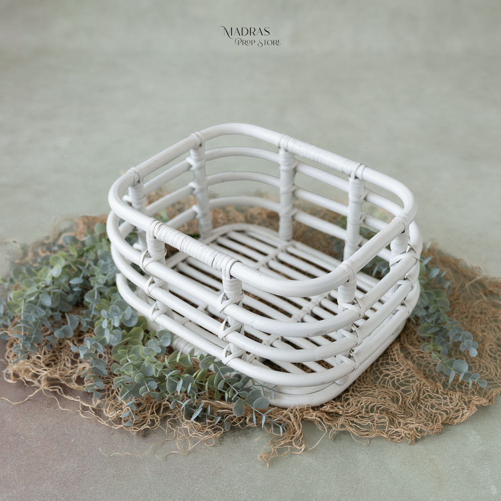 Rustic Bamboo Basket