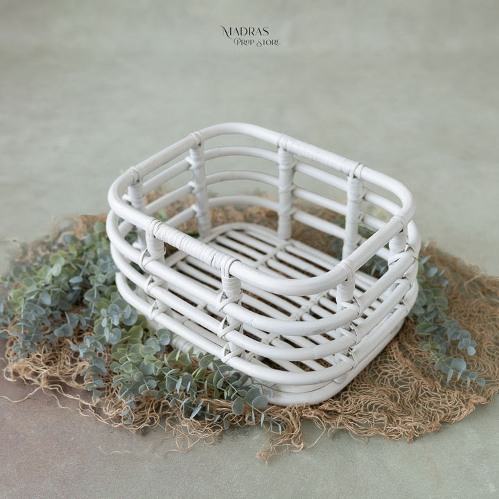 Rustic Bamboo Basket