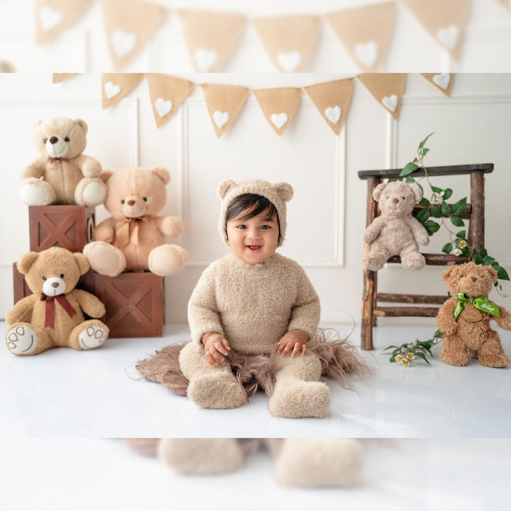 Rustic Log Ladder : Baby Props