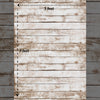 Sanded Whitewood - Style#1 - Printed Backdrop - Fabric - 5 by 7 feet