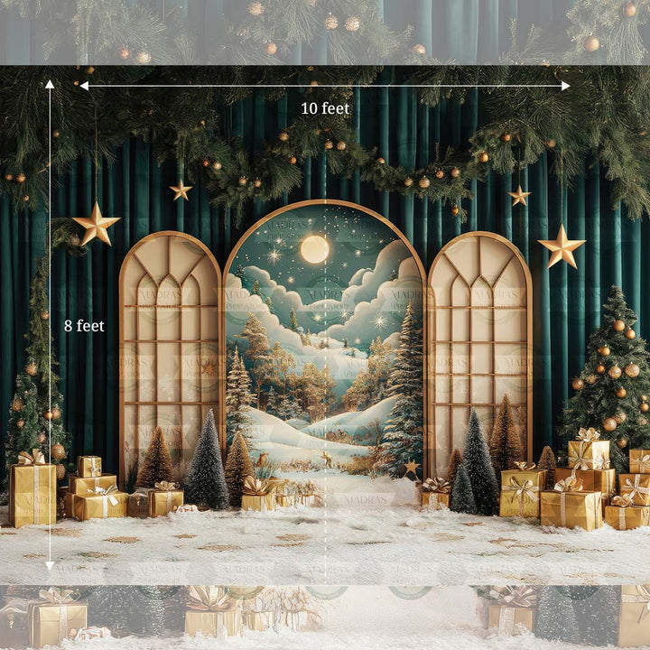 Santa's Village : Maternity Backdrops