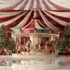 Santa’s Carousel V.02 - Baby Printed Backdrops