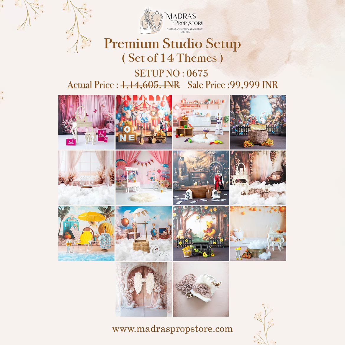 Setup - 0675 ( 14 Setups ) – Madras Prop Store