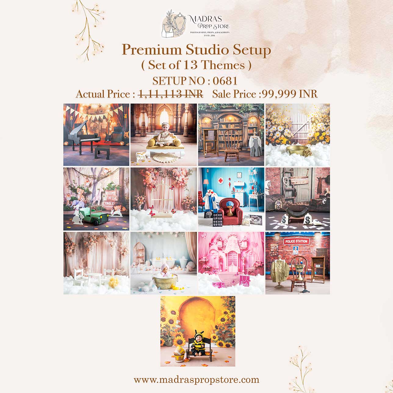 Setup - 0681 ( 13 Setups ) – Madras Prop Store