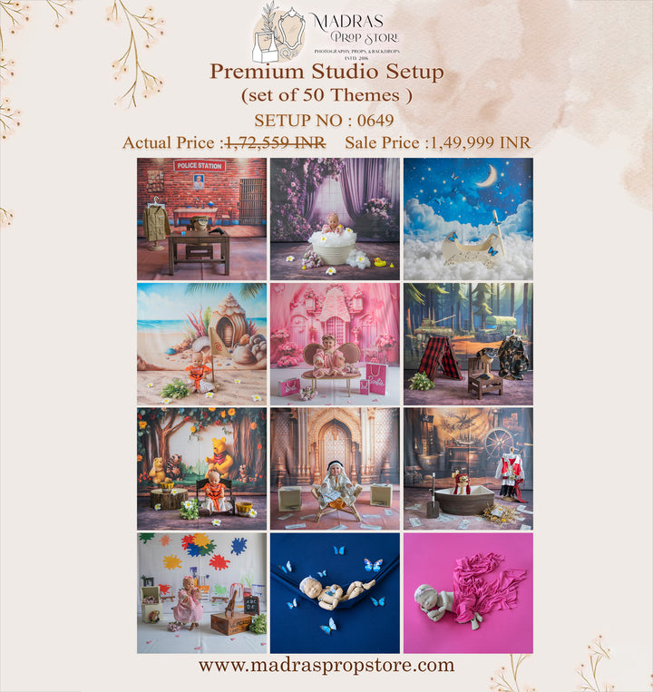 Setup - 0649 ( 50 Setups ) : Baby Props