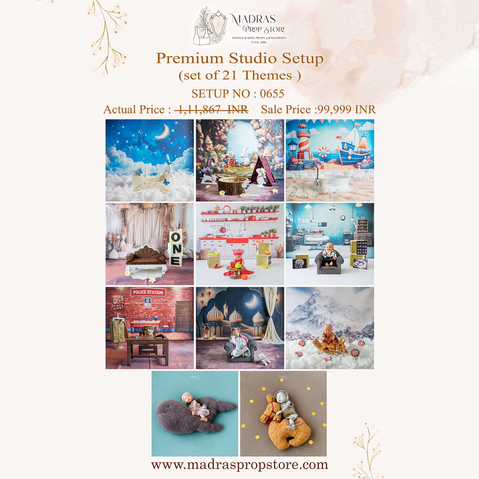 Setup - 0655 ( 21 Setups ) – Madras Prop Store