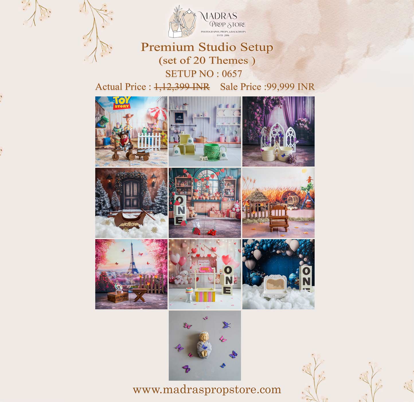 Setup - 0657 ( 20 Setups ) – Madras Prop Store