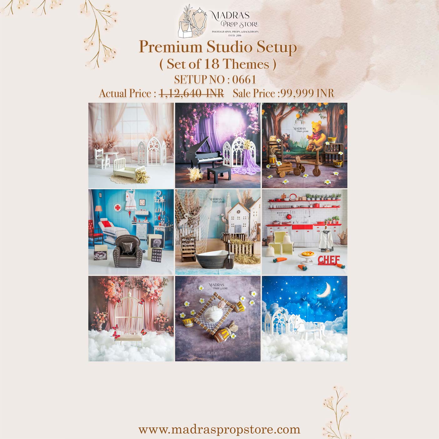 Setup - 0661 ( 18 Setups ) – Madras Prop Store