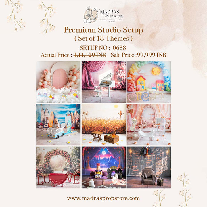 Setup - 0688 ( 18 sets ) : Baby Props