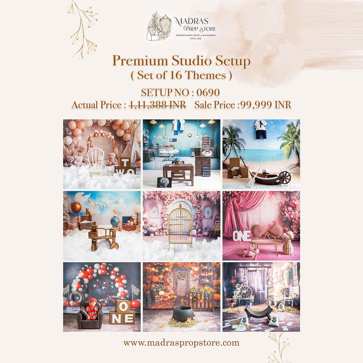 Setup - 0690 ( 16 Sets ) : Baby Props