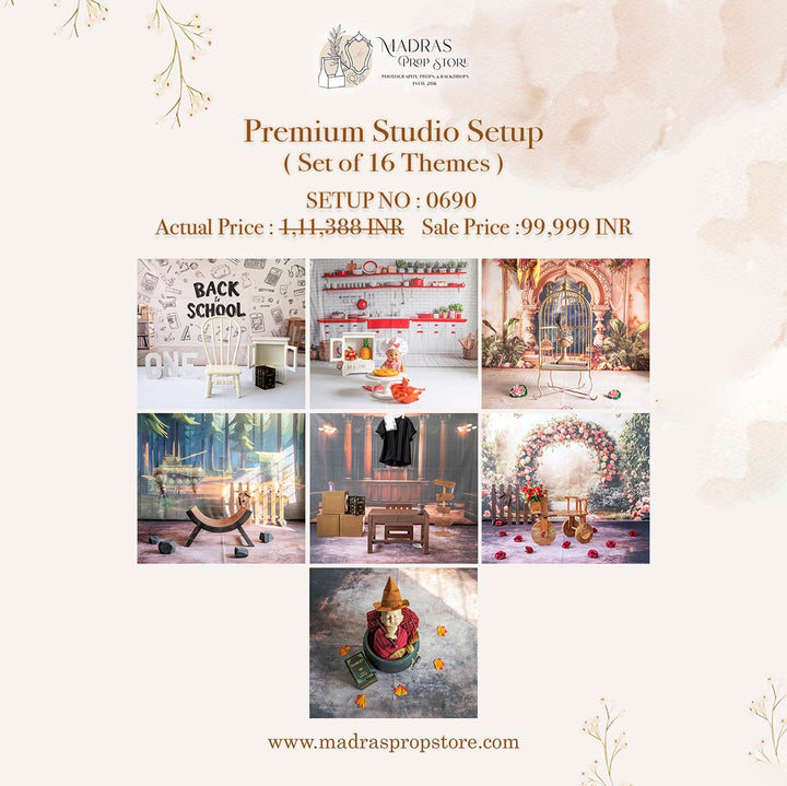 Setup - 0690 ( 16 Sets ) : Baby Props