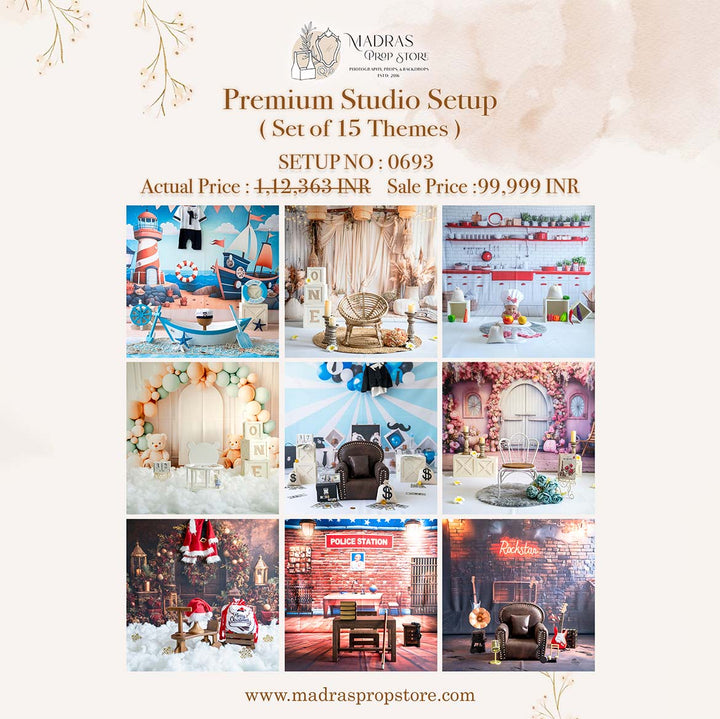 Setup - 0693 ( 15 Sets ): Baby Props