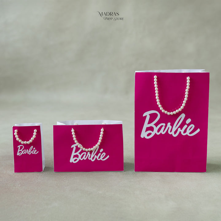 Shopping Bags Set of 3 (Barbie) : Baby Props