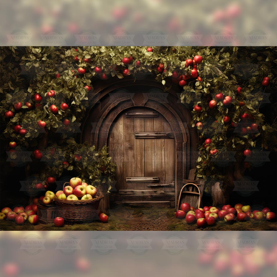 Snow White Garden - Printed Backdrop 