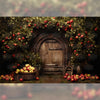 Snow White Garden - Printed Backdrop - Fabric - 5 by 7 feet