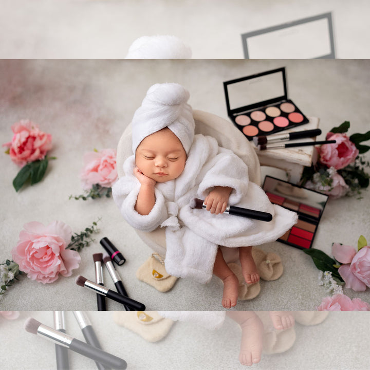 Spa Outfit V.02 | 0 to 3 Months : Baby Props