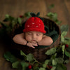 Strawberry cap | Newborn