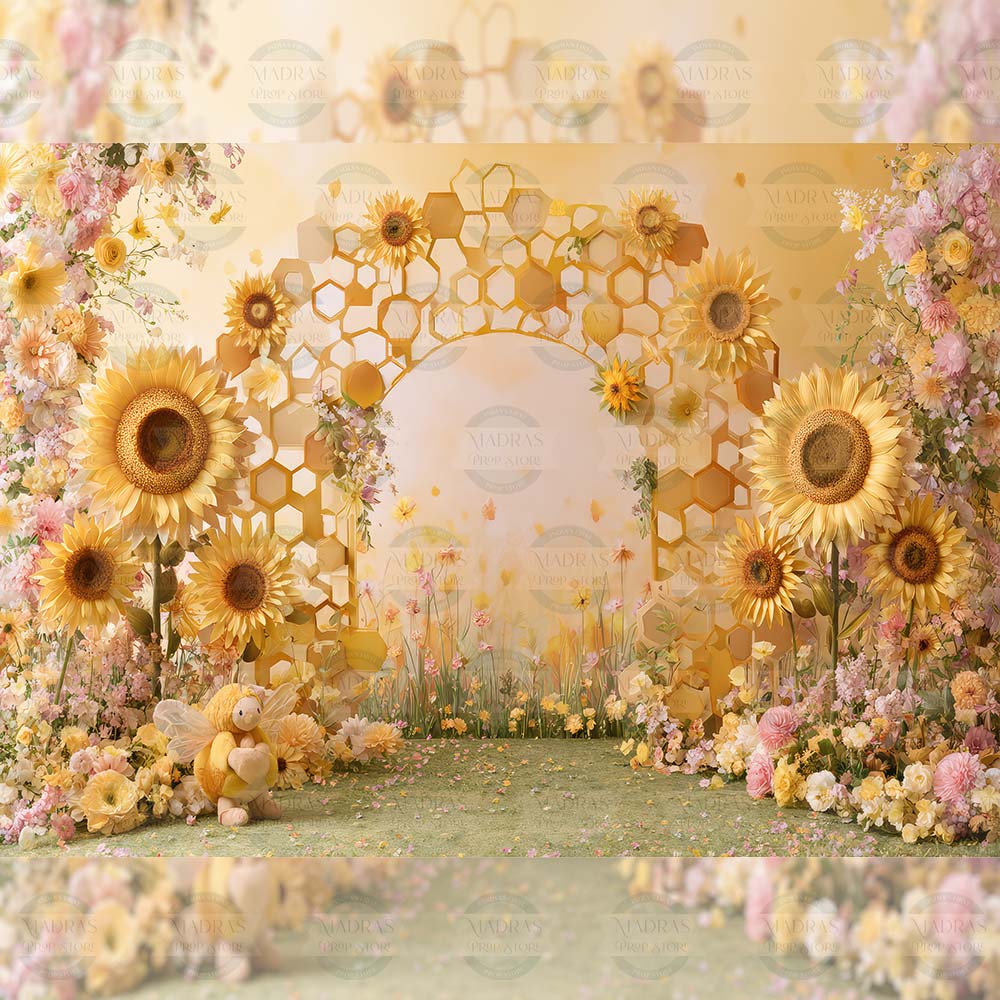 Sunflower Bliss : Baby Backdrops