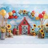 Sunny Barnyard - Baby Printed Backdrops