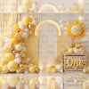 Sunny First Birthday - Printed Backdrop - Fabric - 5 by 7 feet