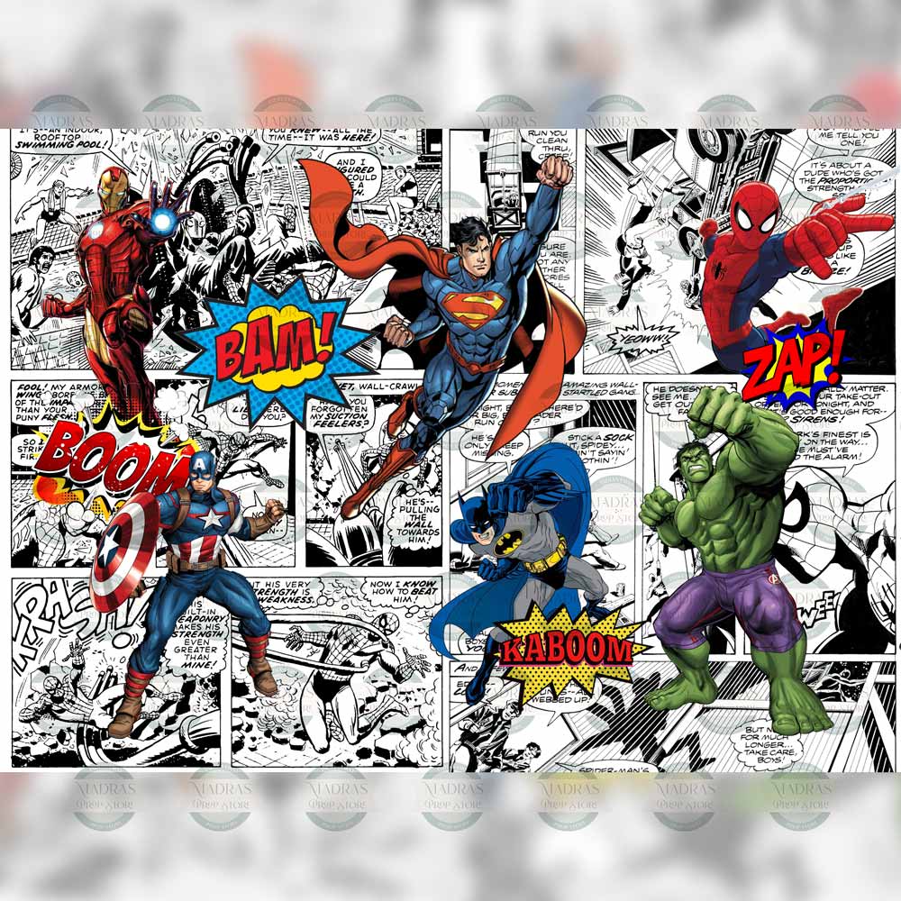 Superheros : Baby Backdrops