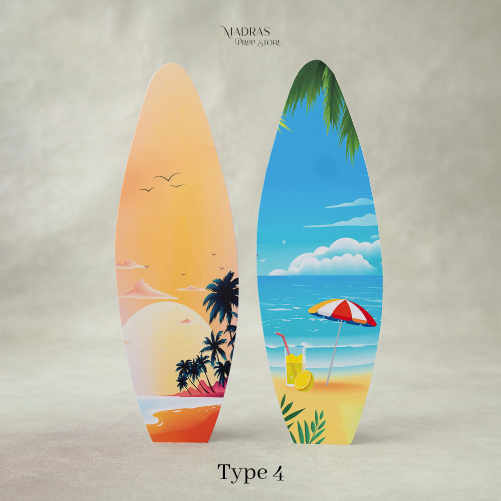 Surf Boards (Foam Board) - Set of  2 : Baby Props