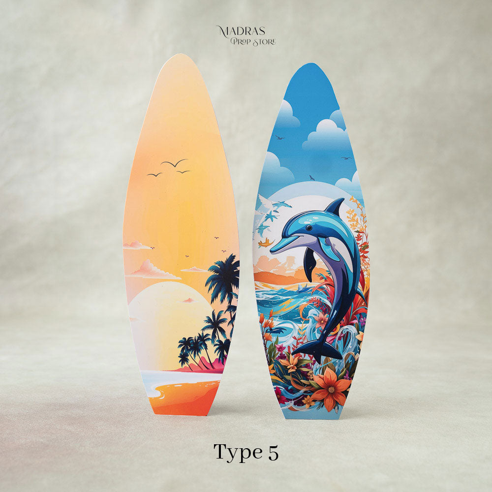 Surf Boards (Foam Board) - Set of  2 : Baby Props