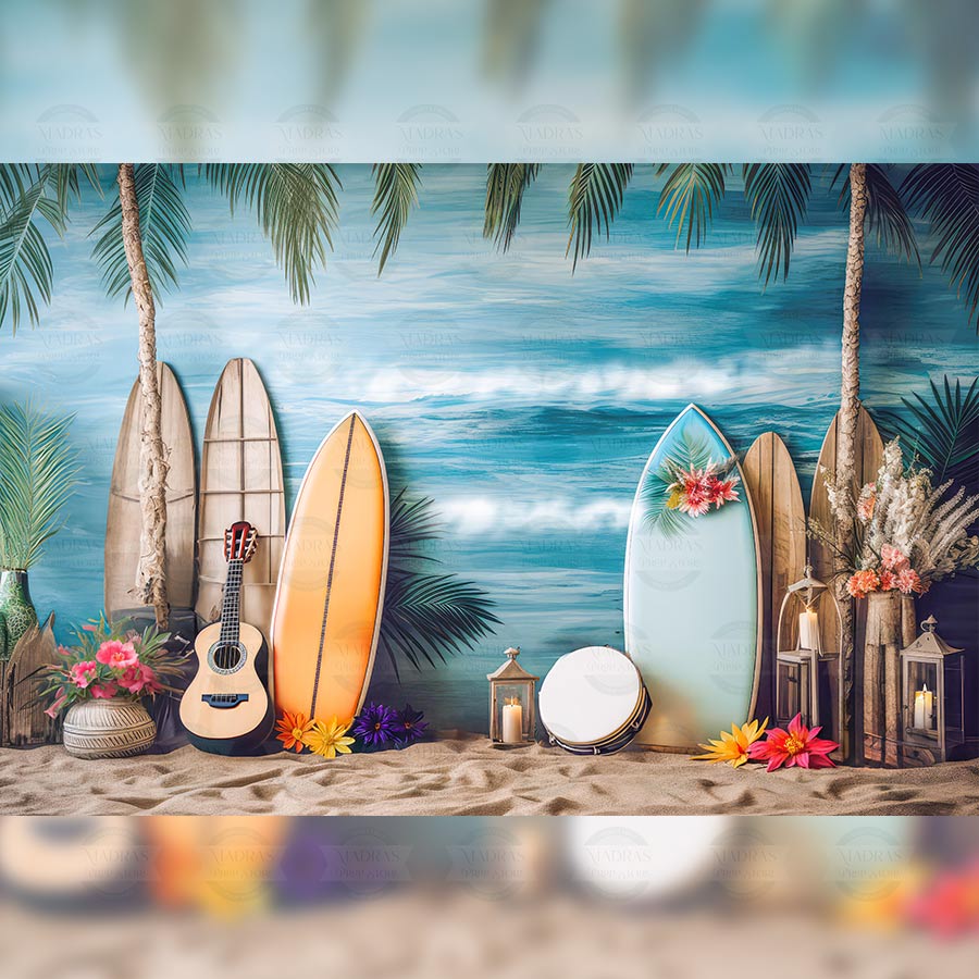 Surfer's Spot - Printed Backdrop 