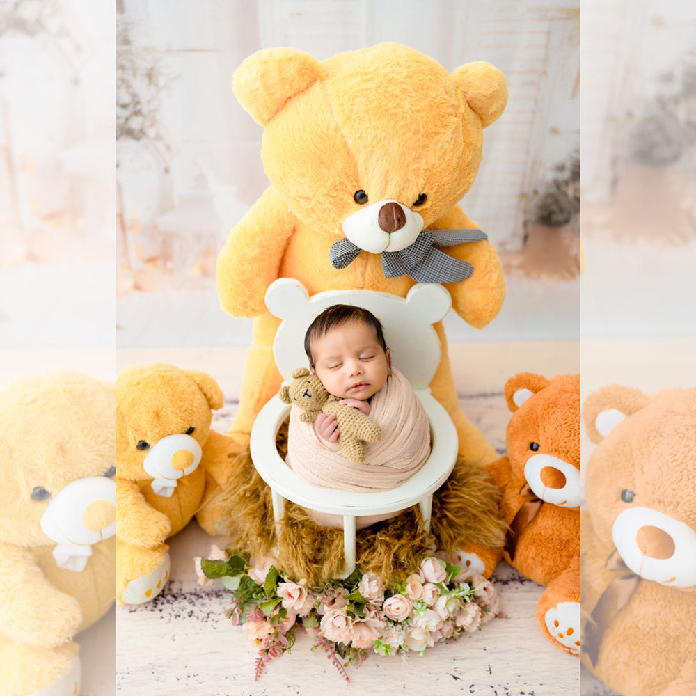 Teddy Crib : Baby Props