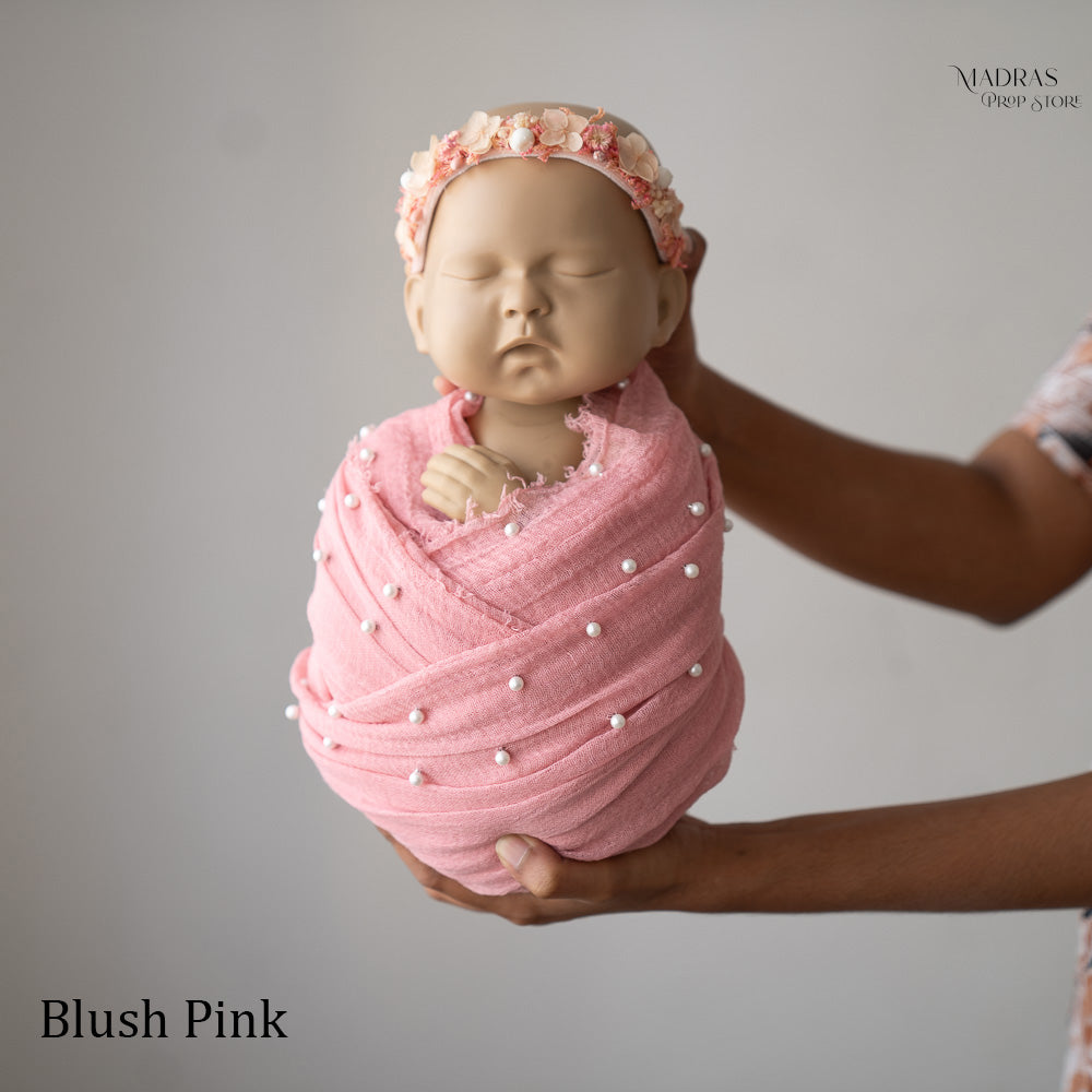 Textured Pearl Wrap : Baby Props